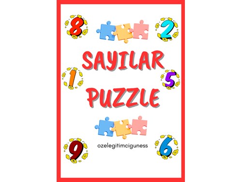 SAYILAR PUZZLE ( YUMURTA )