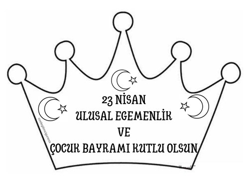 23 NİSAN TAÇ