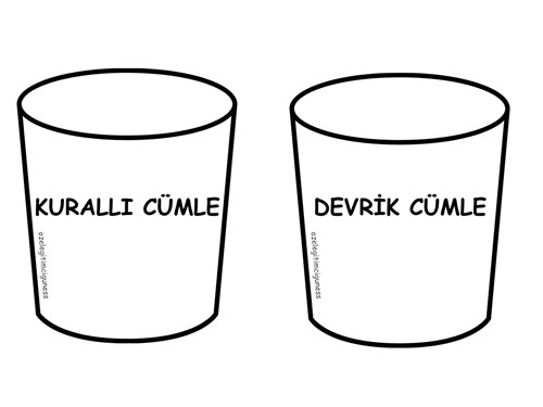 KURALLI CÜMLE-DEVRİK CÜMLE